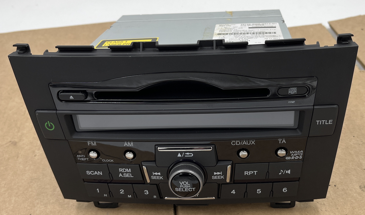 Honda CRV Matsushita 1 CD Auto Radio Tuner 39100-SWA-G01 – Lings-HondaParts
