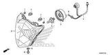 HEADLIGHT UNIT | 33120KPNE01 | honda motorcycle part