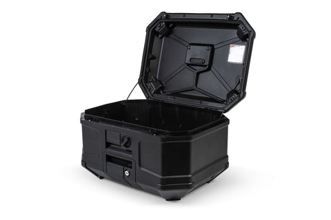 58 Litre Plastic Top Box With Back Rest And Base